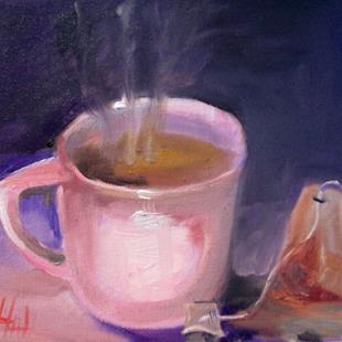 Art: Cup of Tea by Artist Delilah Smith