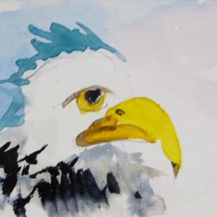 Art: Eagle by Artist Delilah Smith