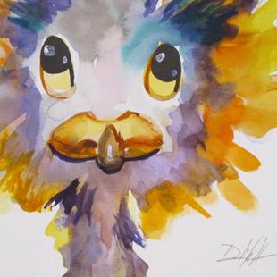 Art: Little Ostrich by Artist Delilah Smith