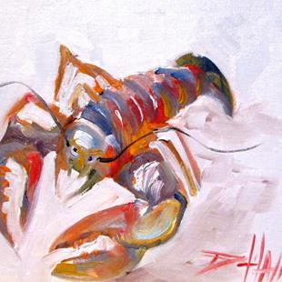 Art: Lobster No. 10 by Artist Delilah Smith