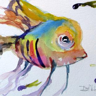 Art: Tropical Fish No. 3 by Artist Delilah Smith