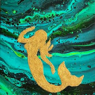 Art: Mermaid by Artist Ulrike 'Ricky' Martin