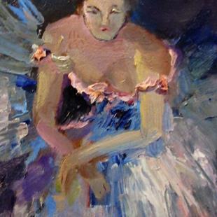Art: The Ballerina by Artist Delilah Smith