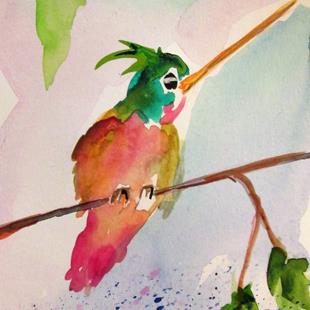 Art: Hummingbird No. 22 by Artist Delilah Smith