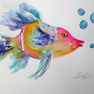 Art: Angel Fish by Artist Delilah Smith