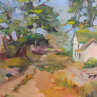 Art: Farm House No. 3 by Artist Delilah Smith