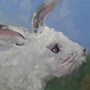 Art: Rabbit by Artist Delilah Smith