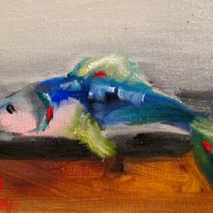 Art: Fish No. 10 by Artist Delilah Smith