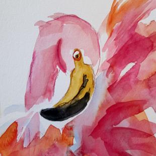 Art: Flamingo No. 30 by Artist Delilah Smith