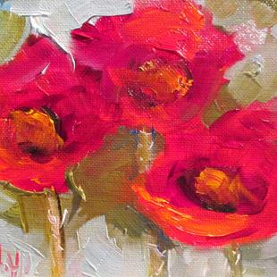 Art: Poppies No. 16 by Artist Delilah Smith