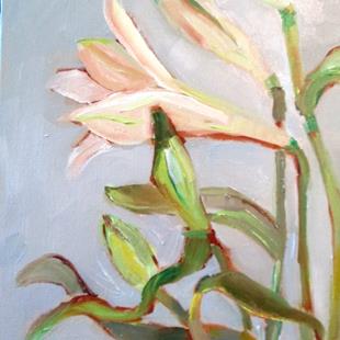 Art: Easter Lily by Artist Delilah Smith