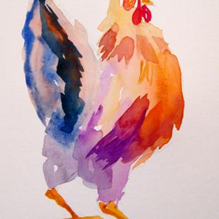 Art: Proud Rooster by Artist Delilah Smith