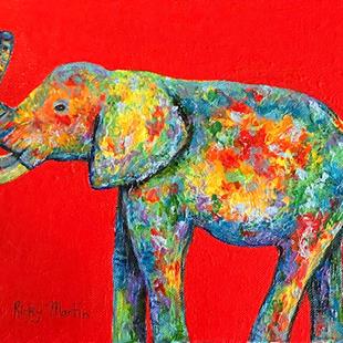 Art: Elephant by Artist Ulrike 'Ricky' Martin