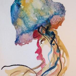 Art: Jellyfish No. 17 by Artist Delilah Smith