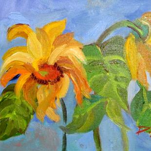 Art: Sunflowers No. 8 by Artist Delilah Smith