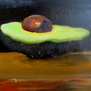 Art: Avocado by Artist Delilah Smith