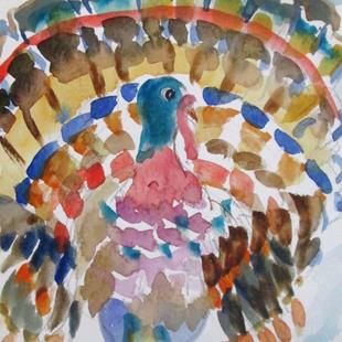 Art: Turkey No. 4 by Artist Delilah Smith