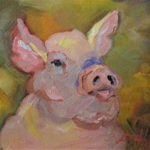 Art: Piglet by Artist Delilah Smith