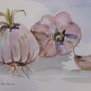 Art: Garlic by Artist Delilah Smith