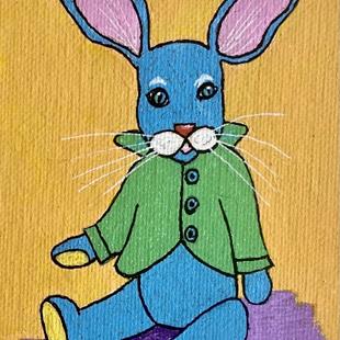 Art: Baby Bunny - sold by Artist Ulrike 'Ricky' Martin