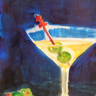 Art: Martini No. 4 by Artist Delilah Smith