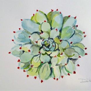 Art: Succulent, Cactus by Artist Delilah Smith
