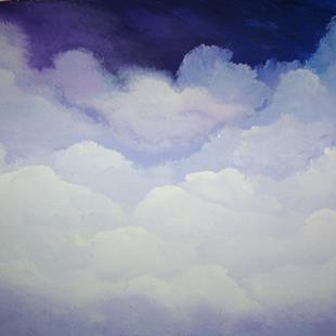 Art: Billowing Clouds - sold by Artist Gallery Elite 