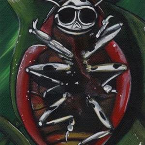 Art: Skellybug Anatomy #2 by Artist Misty Monster