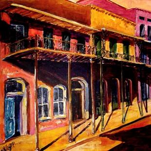 Art: FRENCH QUARTER AFTERNOON - SOLD by Artist Diane Millsap