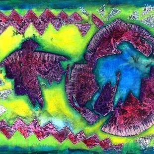 Art: Calling Thunderbird by Artist Christine Wasankari