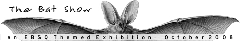 Banner for The Bat Show art show