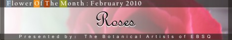 Banner for Flower of the Month: Roses '10 art show