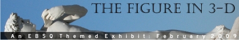 Banner for The Figure in 3-D art show