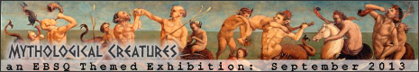 Banner for Mythological Creatures art show