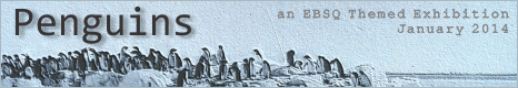Banner for Penguins art show