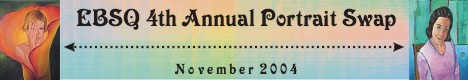Banner for EBSQ 4th Annual Portrait Swap art show