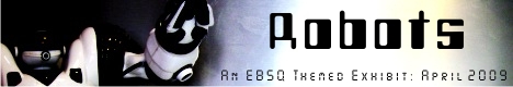 Banner for Robots art show