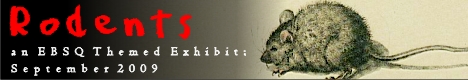 Banner for Rodents art show
