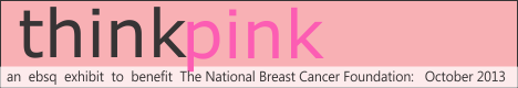 Banner for Think Pink 2013 art show
