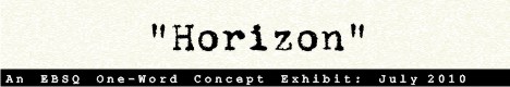 Banner for One-Word Concept: Horizon art show