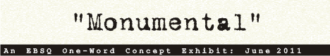 Banner for One Word Concept: Monumental art show