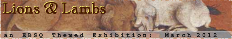 Banner for Lions & Lambs art show