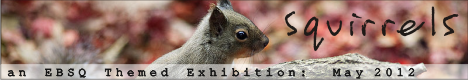 Banner for Squirrels art show