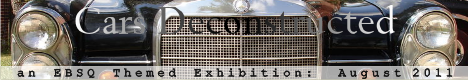 Banner for Cars Deconstructed art show