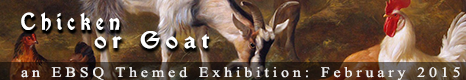 Banner for Chicken or Goat art show