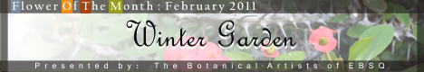 Banner for In the Winter Garden art show