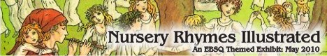 Banner for Nursery Rhymes Illustrated art show