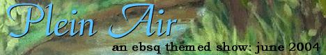 Banner for Plein Air art show