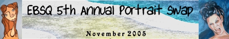 Banner for 5th Annual Portait Swap art show