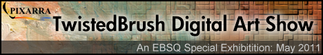Banner for TwistedBrush Digital Art Show art show
